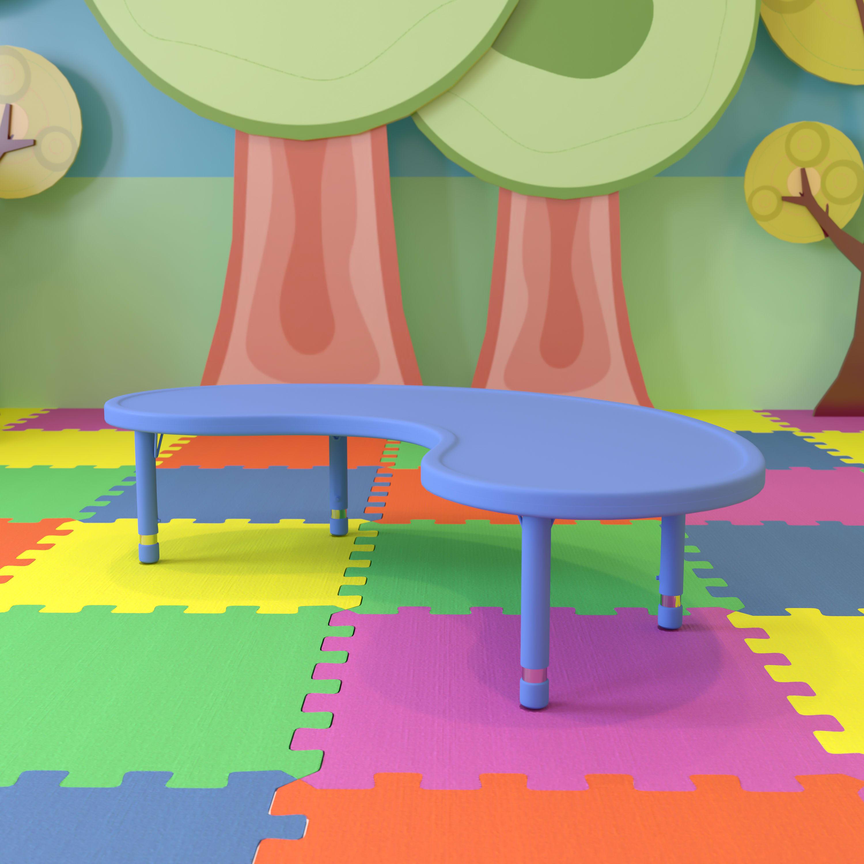 Half moon preschool 2025 table