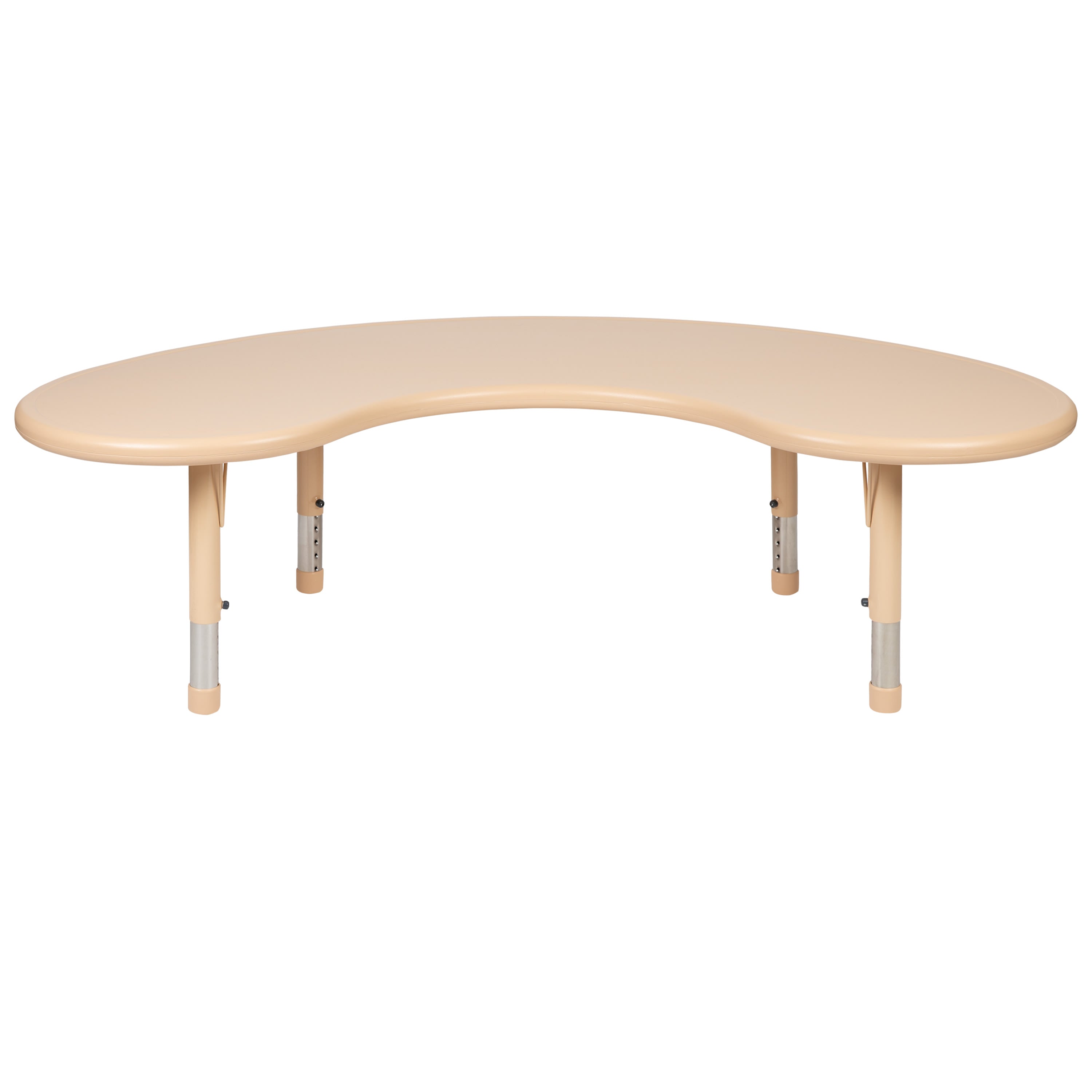 Half moon preschool table outlet