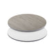 White/Gray |#| 36inch Round Table Top with White or Gray Reversible Laminate Top