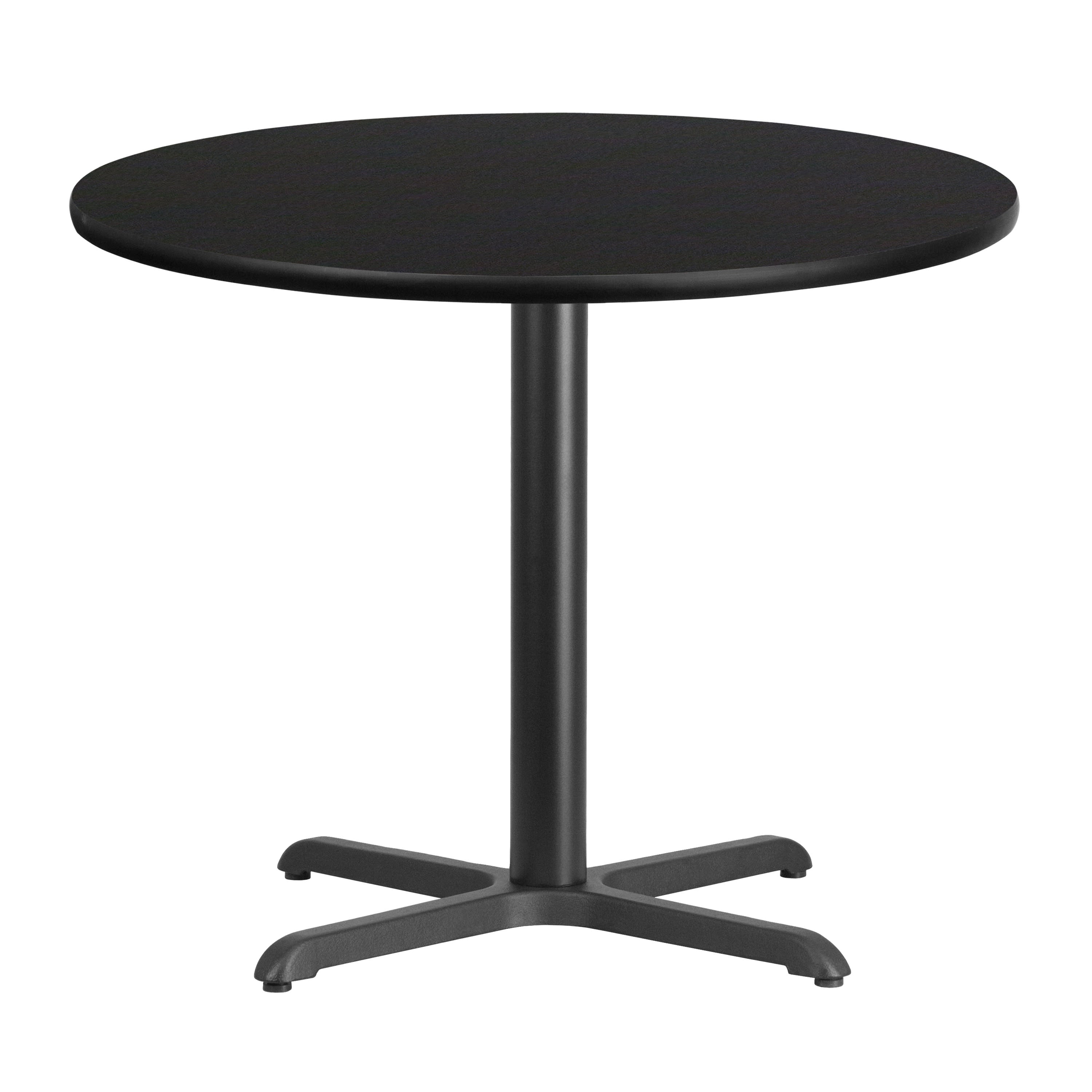 36RD Laminate Table X Base BFDH RD 36 T3030 BizChair