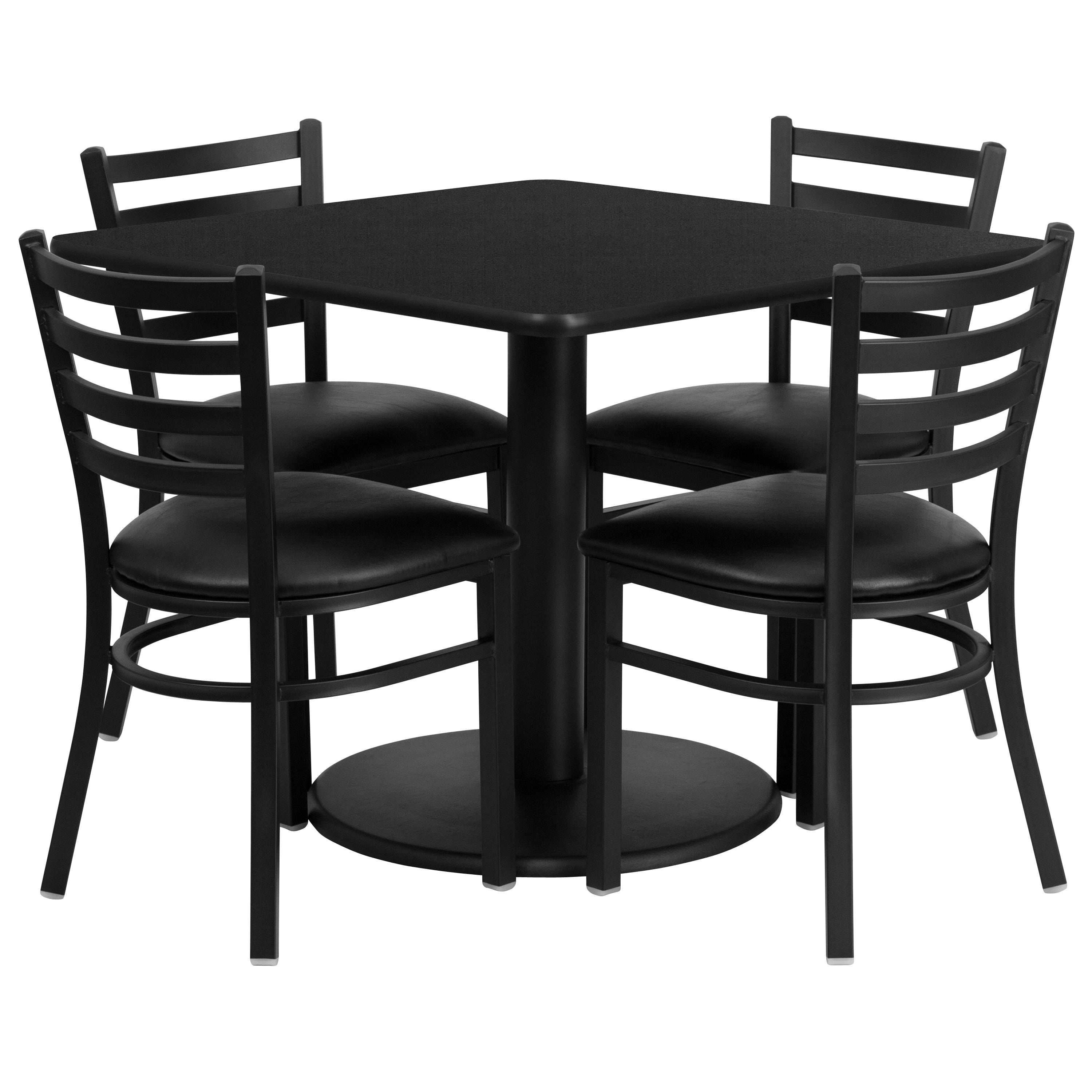 36 inch outlet table and chairs