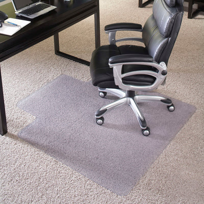 36'' x 48'' Big & Tall 400 lb. Capacity Carpet Chair Mat with Lip