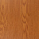 Oak |#| 3 Piece 76inch Oval Wave Flexible Oak Adjustable Activity Table Set