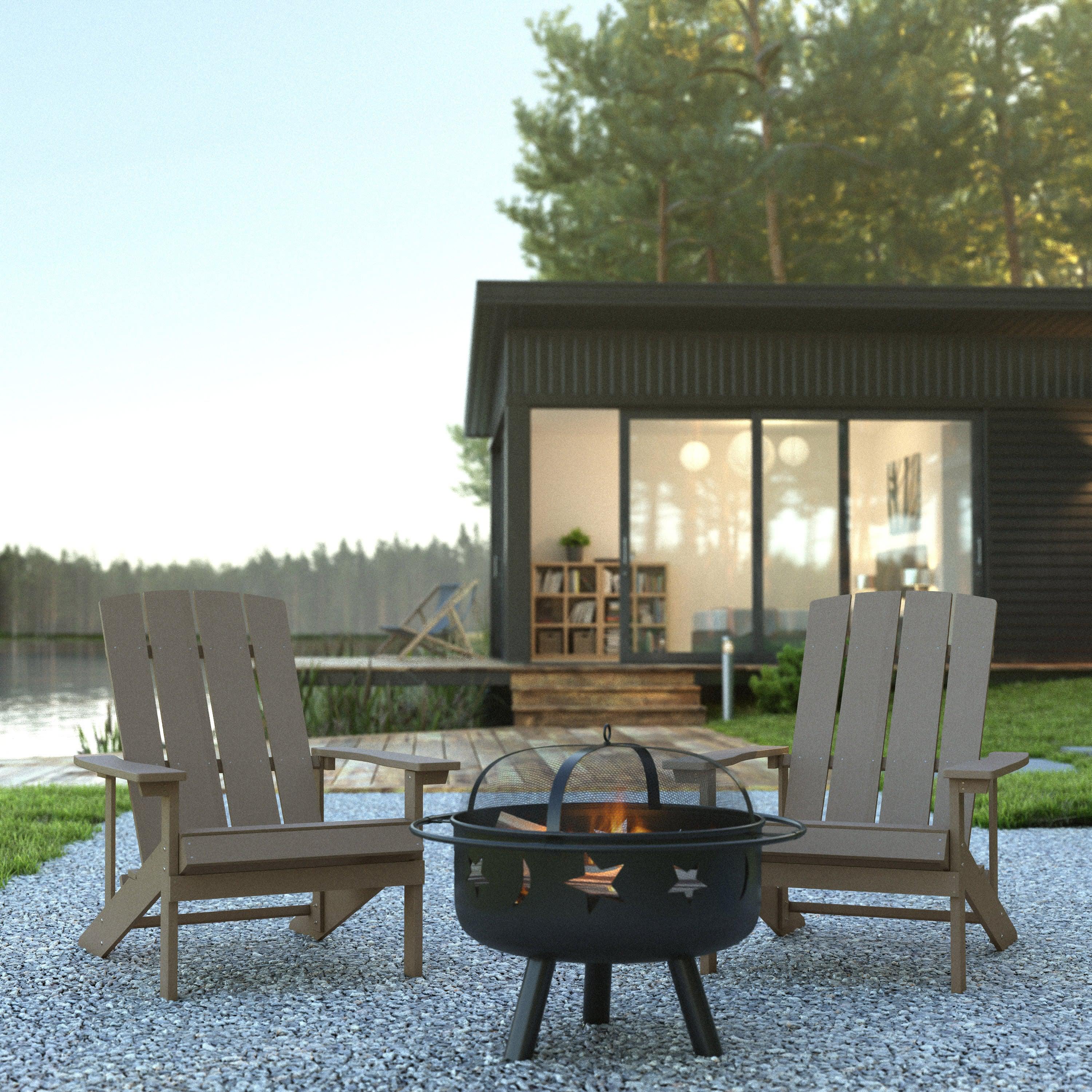 Adirondack Chairs Fire Pit JJ C145012 32D BizChair
