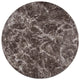 42inch Round Gray Marble PVC Table Top - Restaurant & Hospitality Table Tops