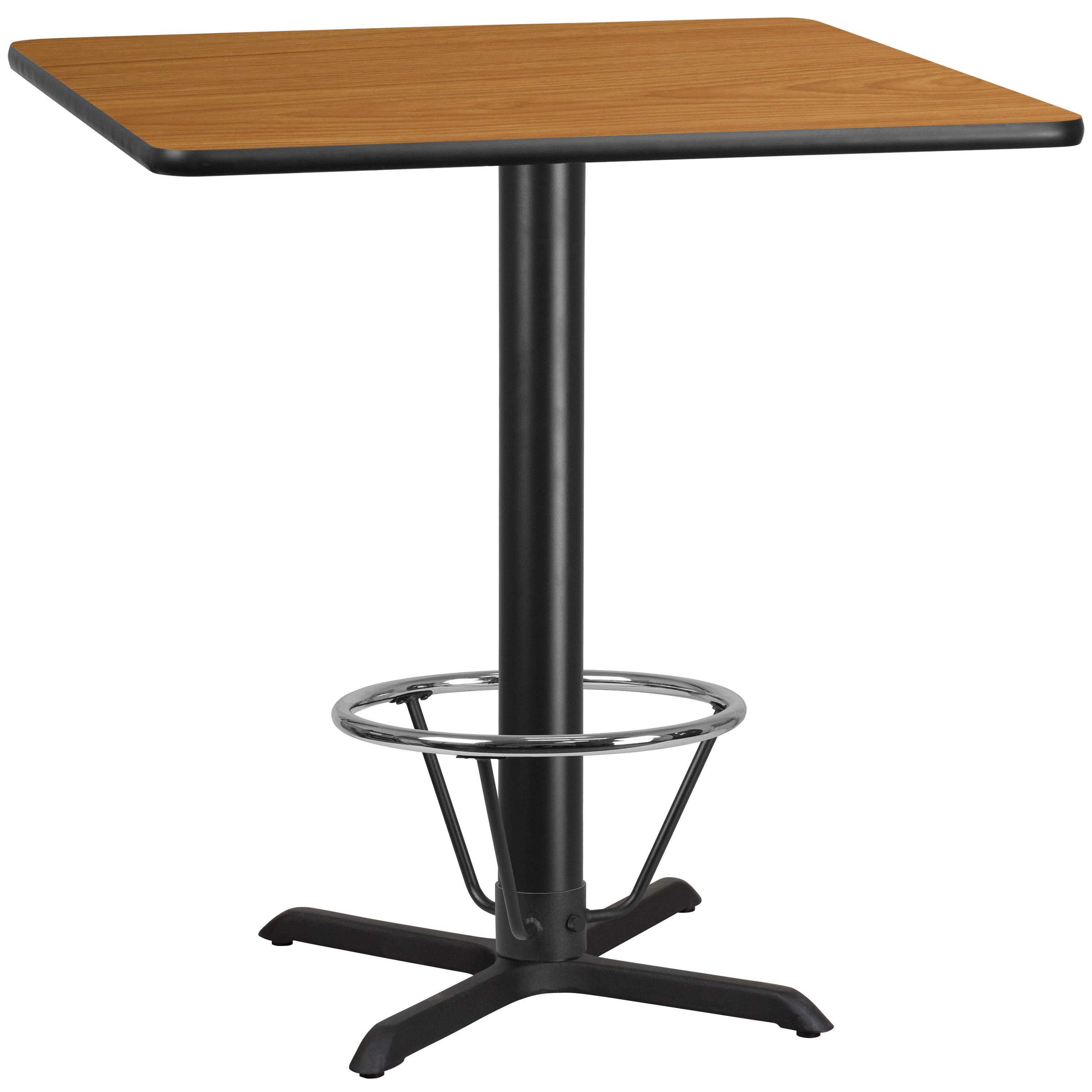 42SQ Laminate Table X Base BFDH 4242 T3333B 4CFR BizChair