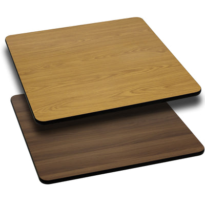 42'' Square Table Top with Reversible Laminate Top - View 1