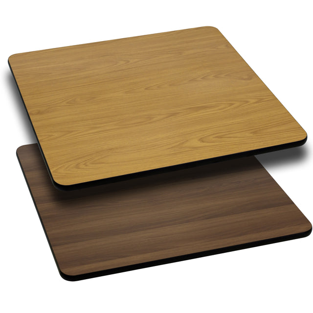 42'' Square Table Top with Reversible Laminate Top - View 1