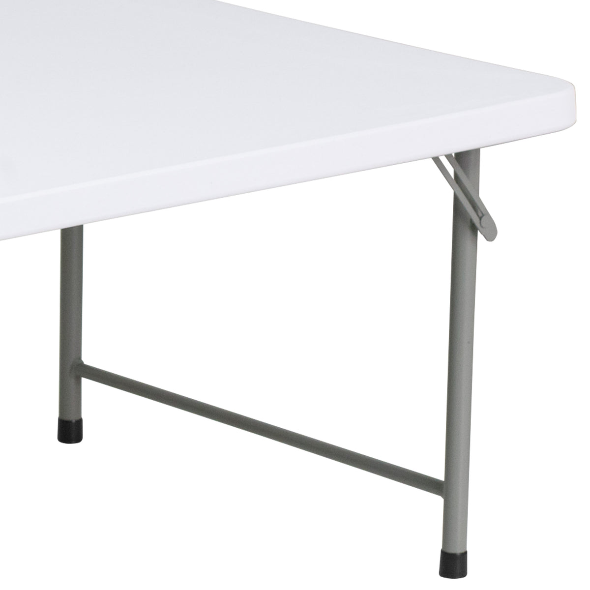 Granite White |#| 4.93-Foot Kid's Granite White Plastic Folding Activity Table - Play Table