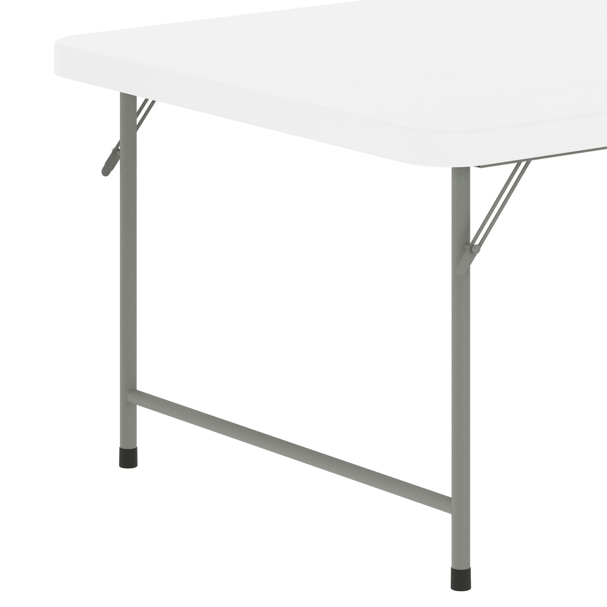 Granite White |#| 4.93-Foot Kid's Granite White Plastic Folding Activity Table - Play Table
