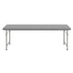 Granite Gray |#| 4.93-Foot Kid's Granite Gray Plastic Folding Activity Table - Play Table