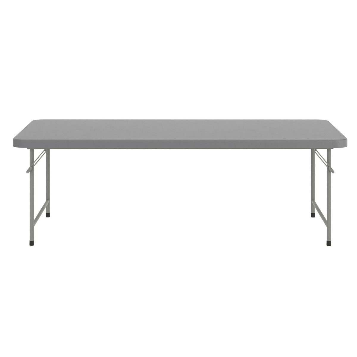 Granite Gray |#| 4.93-Foot Kid's Granite Gray Plastic Folding Activity Table - Play Table