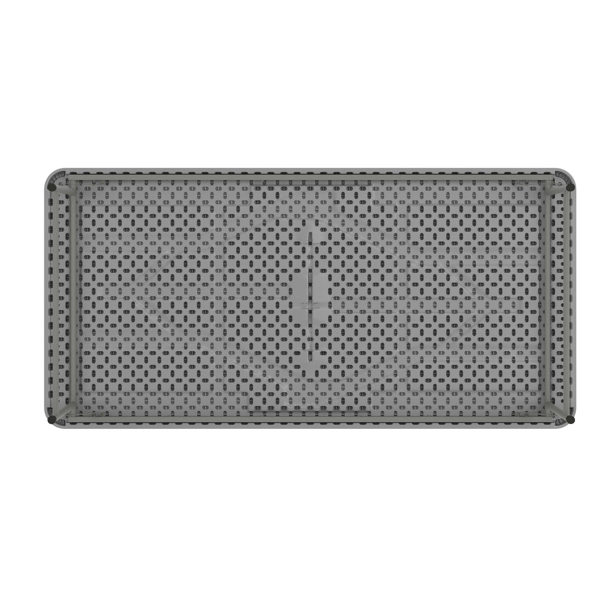 Granite Gray |#| 4.93-Foot Kid's Granite Gray Plastic Folding Activity Table - Play Table