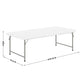 Granite White |#| 4.93-Foot Kid's Granite White Plastic Folding Activity Table - Play Table