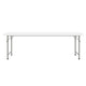 Granite White |#| 4.93-Foot Kid's Granite White Plastic Folding Activity Table - Play Table