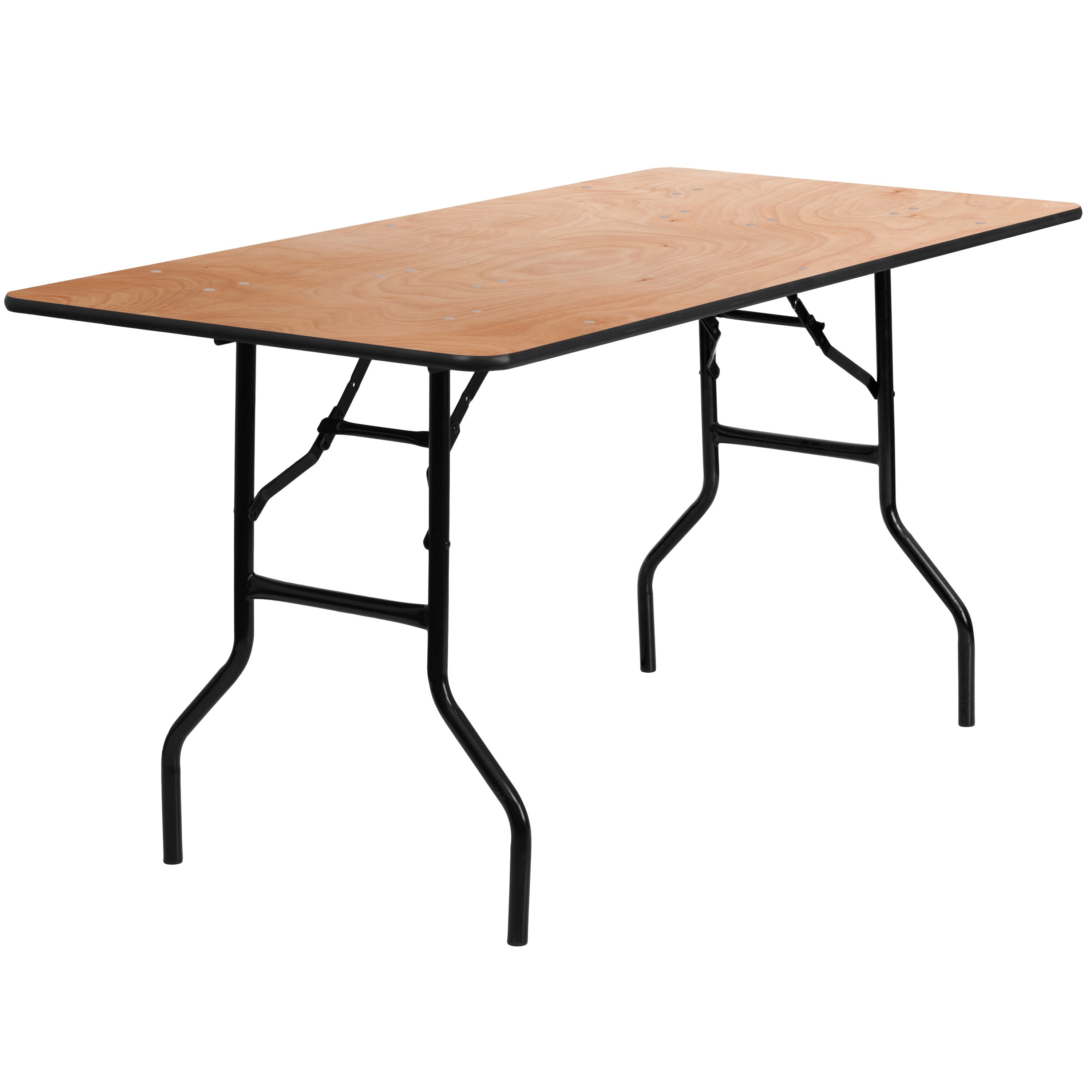BizChair Rectangular Folding Banquet Table - Thumbnail 2