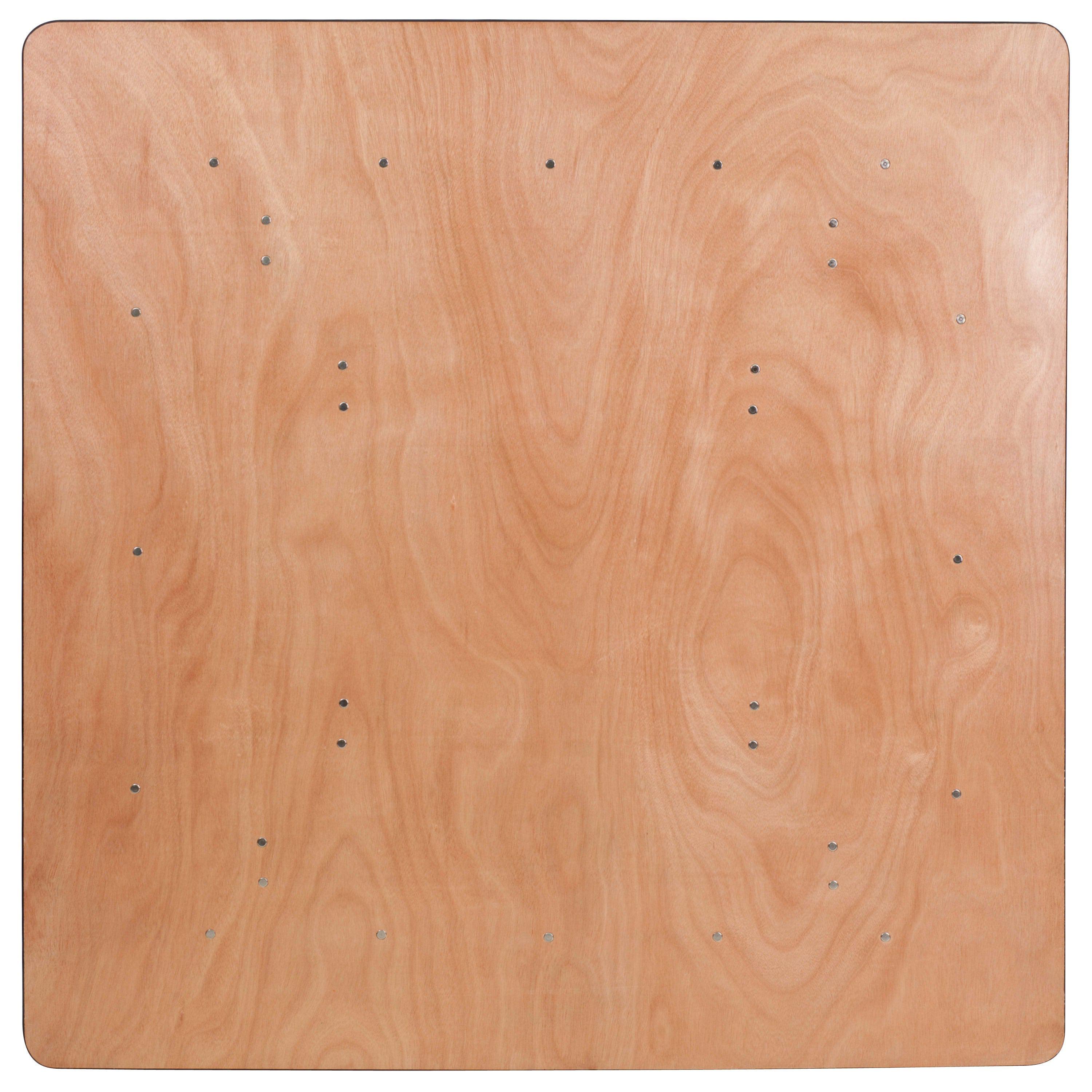 BizChair Wood Folding Banquet Table - Thumbnail 3