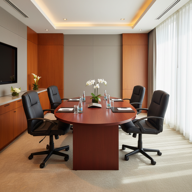Bizchair-5-piece-oval-conference-table-set-hotel-executive-boardroom-1-1