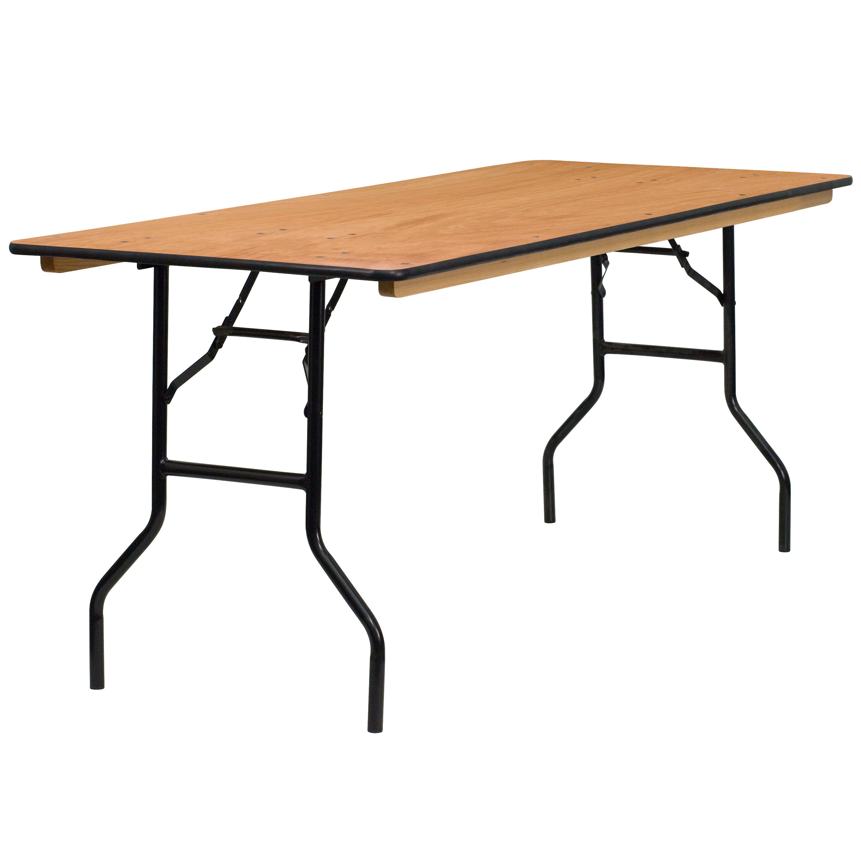 30x72 Wood Fold Table YT-WTFT30X72-TBL- – BizChair