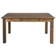 Antique Rustic |#| 60inch x 38inch Rectangular Antique Rustic Solid Pine Farm Dining Table