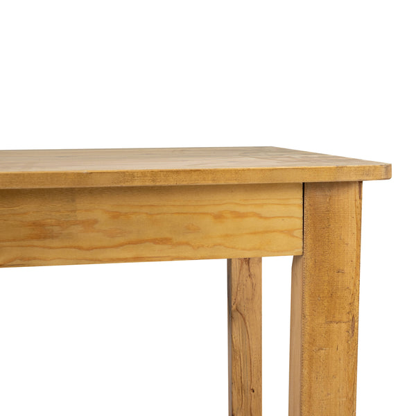 Light Natural |#| 60" x 38" Rectangular Light Natural Solid Pine Farm Dining Table