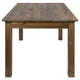 Antique Rustic |#| 60" x 38" Rectangular Antique Rustic Solid Pine Farm Dining Table