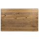 Antique Rustic |#| 60" x 38" Rectangular Antique Rustic Solid Pine Farm Dining Table