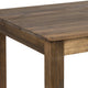 Antique Rustic |#| 60" x 38" Rectangular Antique Rustic Solid Pine Farm Dining Table
