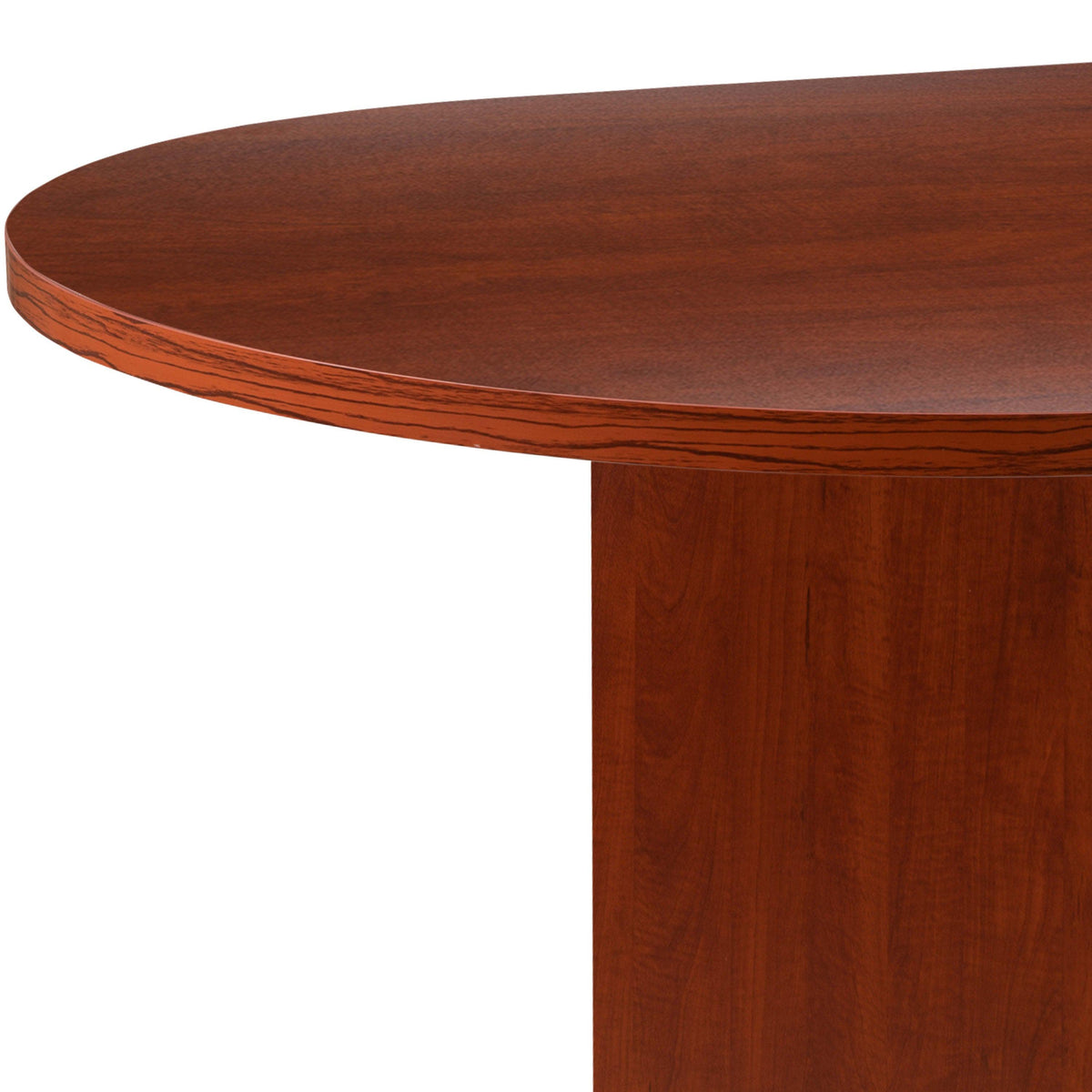 Cherry |#| 6 Foot (72 inch) Classic Oval Conference Table in Cherry - Meeting Table