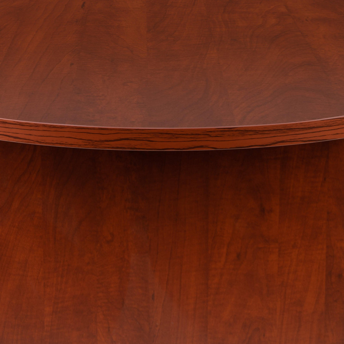 Cherry |#| 6 Foot (72 inch) Classic Oval Conference Table in Cherry - Meeting Table