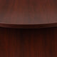 Mahogany |#| 6 Foot (72 inch) Classic Oval Conference Table in Mahogany - Meeting Table