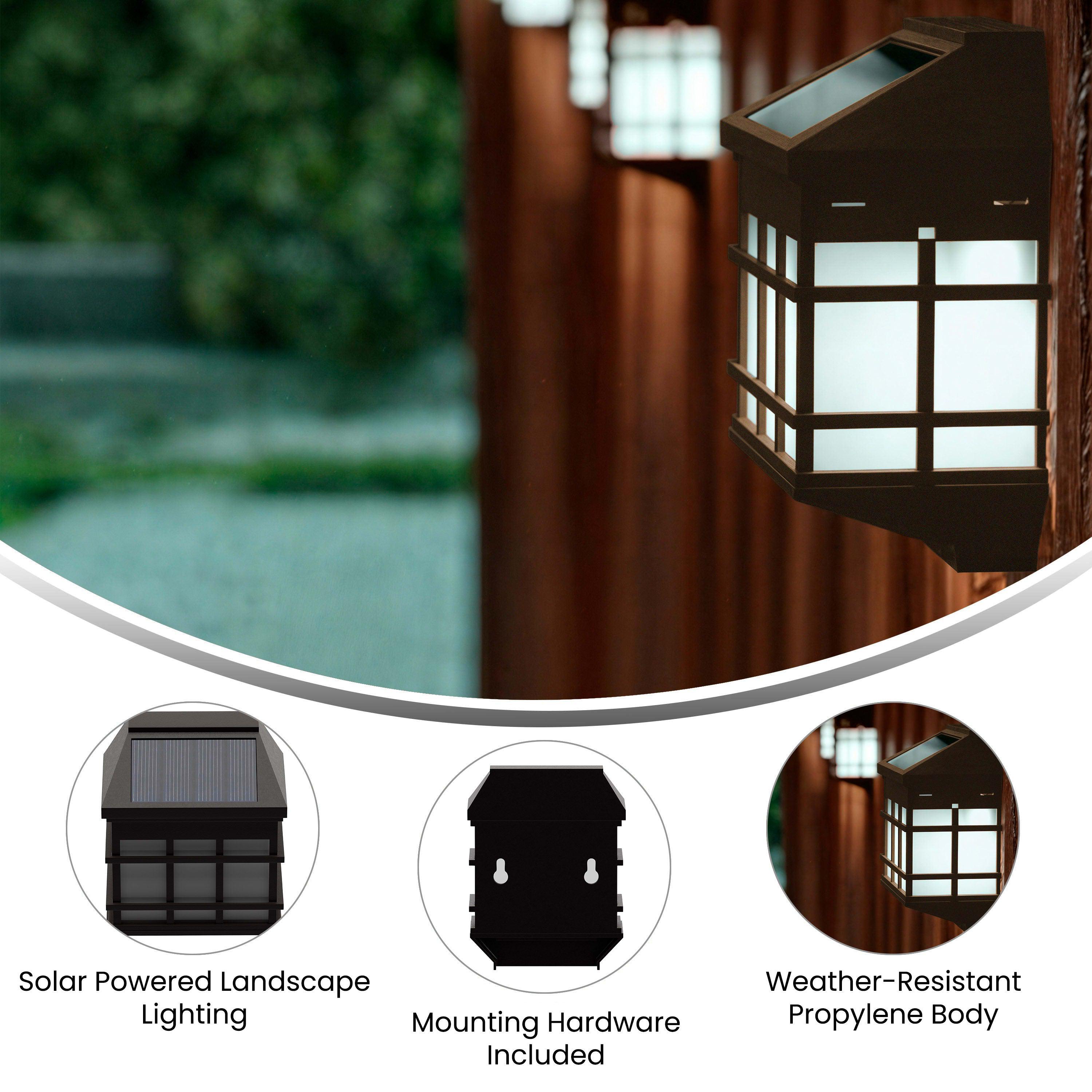 6 Pack Solar Deck Lights DN SL108 BizChair