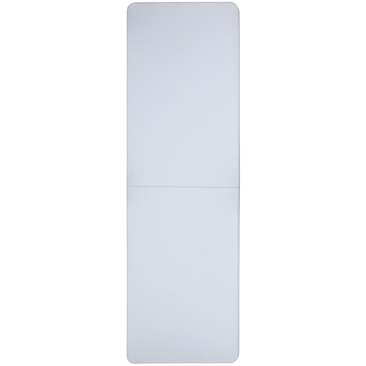 8-Foot Height Adjustable Bi-Fold Granite White Plastic Folding Table with Handle