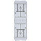 8-Foot Height Adjustable Granite White Plastic Folding Event Table