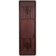8-Foot Mahogany Melamine Laminate Folding Banquet & Catering Table