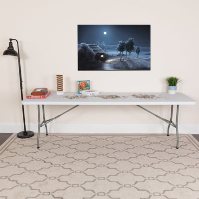 8-Foot Plastic Folding Table - View 2