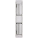 8-Foot Granite White Plastic Folding Training / Seminar Table
