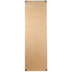 8-Foot Rectangular Birchwood Folding Banquet Table with Corner Guards