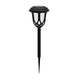 Black |#| All-Weather Tulip Design Solar Powered LED Garden & Pathway Lights in Black