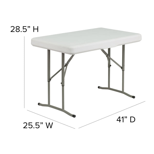 White |#| 8' x 8' White Pop Up Canopy with Carry Bag and Folding Table with Benches Set