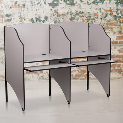 Add-On Study Carrel - View 2