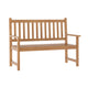 Brown |#| Commercial Indoor/Outdoor 2-Person Patio Acacia Wood Bench Loveseat in Brown