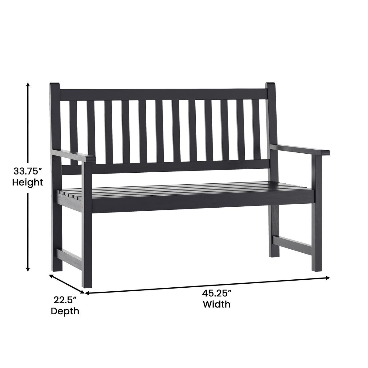 Commercial Wood Bench LTS-0525- – BizChair