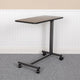 Adjustable Overbed Table with Wheels for Home and Hospital-Rolling Bedside Table