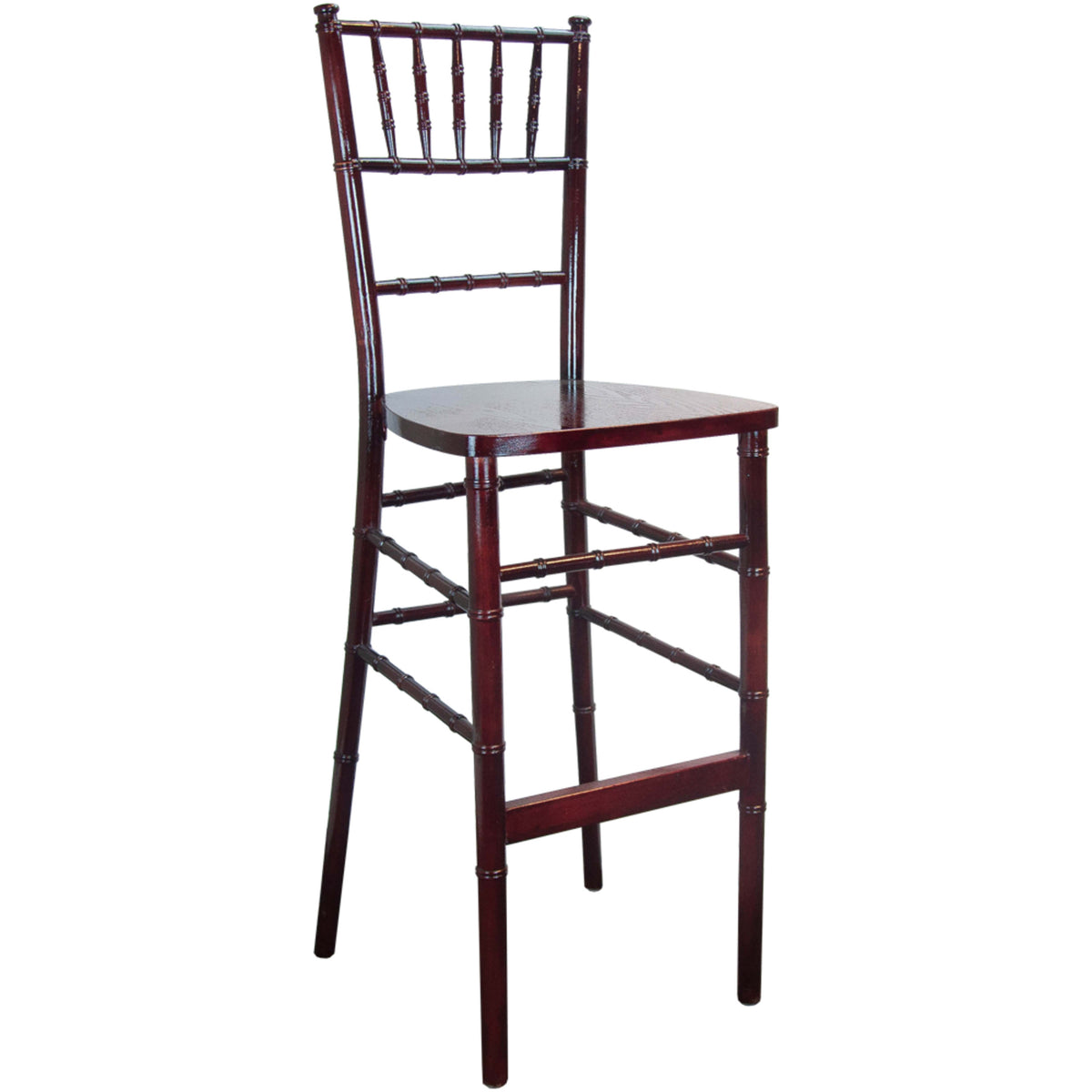 Mahogany |#| Mahogany Chiavari Bar Stools