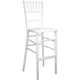 White |#| White Chiavari Bar Stools