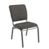 Charcoal Gray Fabric/Silver Vein Frame |#| Charcoal Gray Multipurpose Church Chairs - 18.5 in. Wide