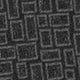 Black Patterned Fabric/Silver Vein Frame |#| Premium Patterned Black Crown Back Banquet Chair