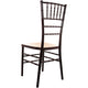 Mahogany |#| Mahogany Resin Chiavari Chair