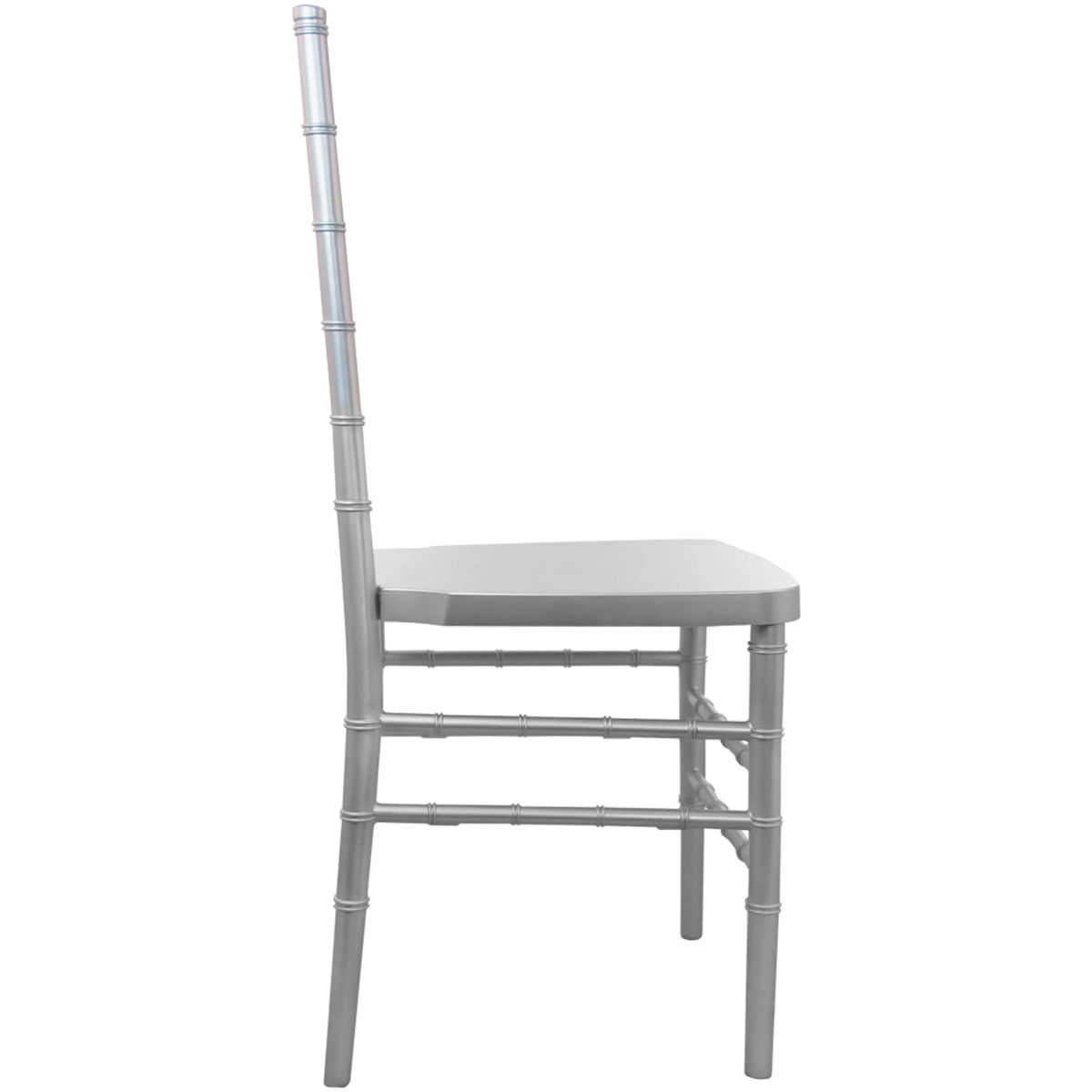 Silver |#| Silver Resin Chiavari Chair